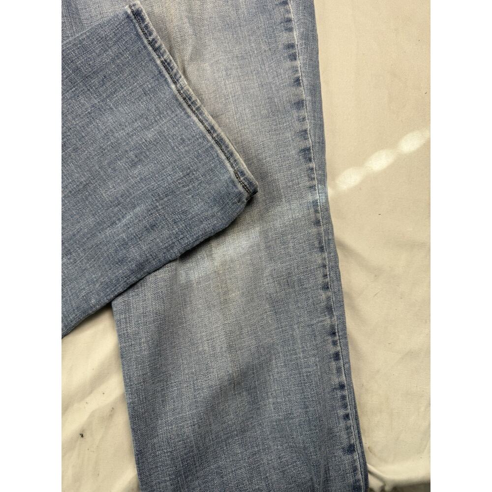 Levi’s 505 Straight Jeans Floral Embroidered Women’s Size 33 Light Wash - Picture 14 of 16